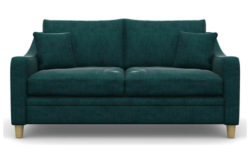 Heart of House Newbury 2 Seater Fabric Sofa Bed - Ocean